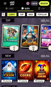 hahaspin 2 cas screen justuk