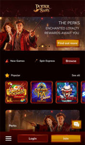 potterslots 1 c as screen justuk